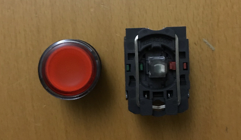 Toper Control Push Button Red